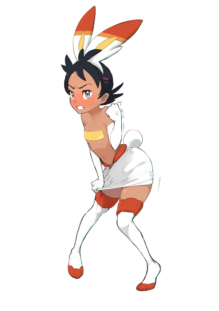 Scorbunny, Goh (Pokemon) by Doodlerush