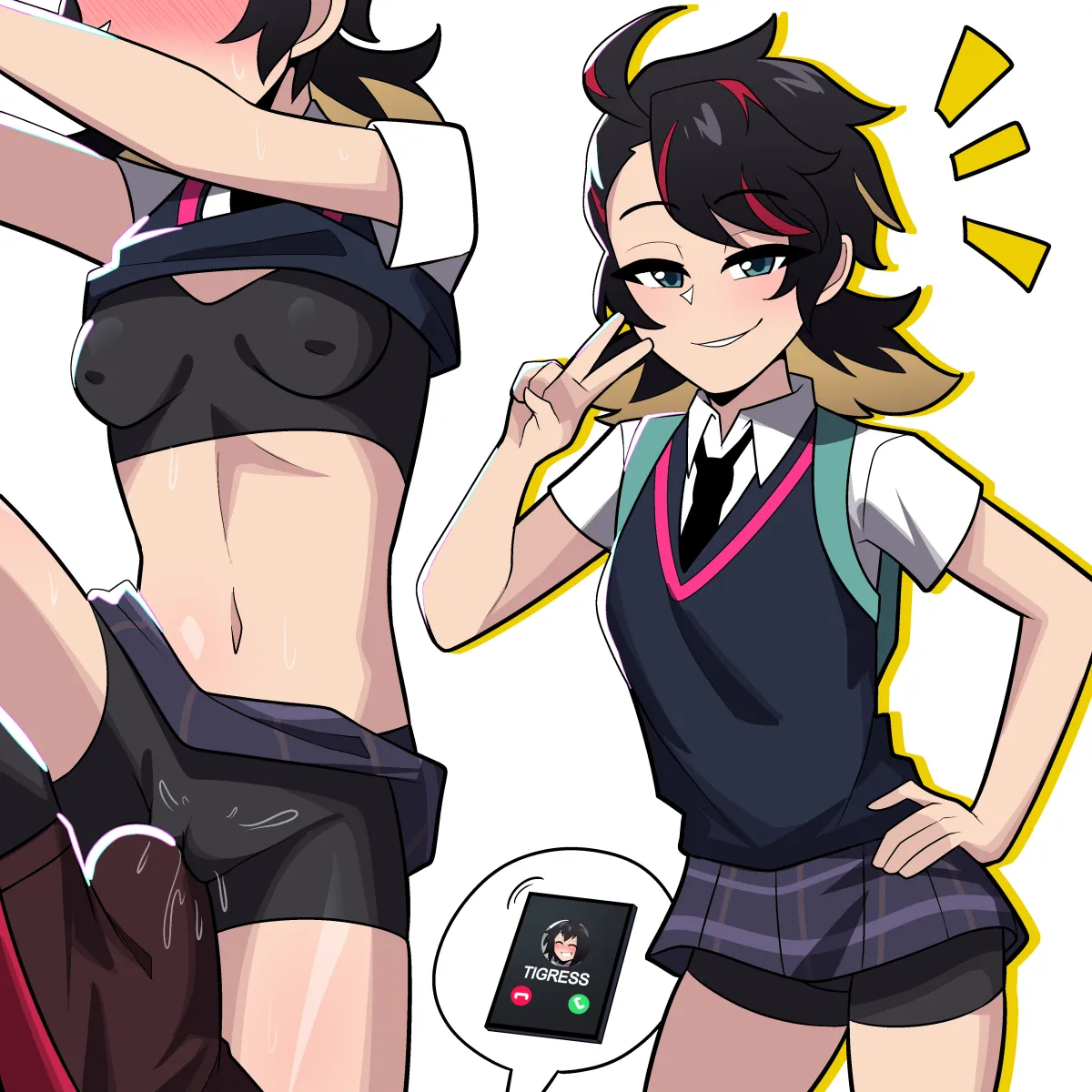 Peni Parker, Handler Mj (Bluebutter) by Bluebutter