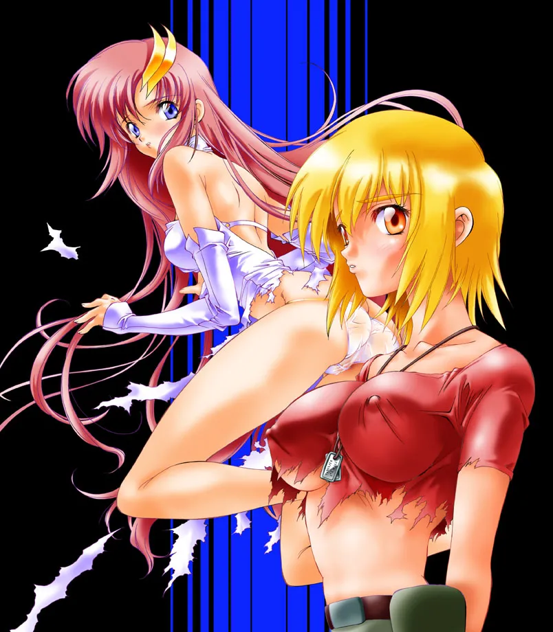 Cagalli Yula Athha, Lacus Clyne by Natsuno Suika