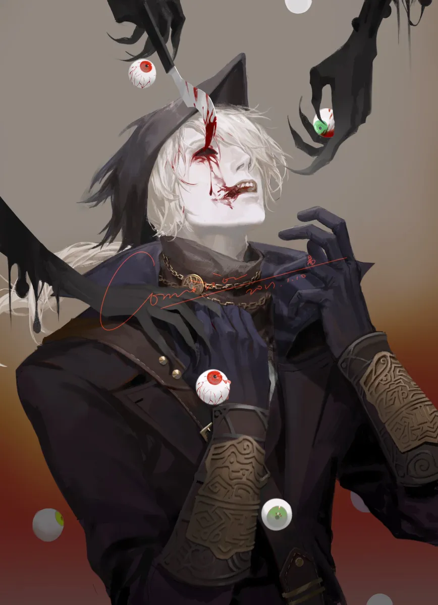 Hunter (Bloodborne), Eye Collectors (Bloodborne) by Qi Dongye Yu