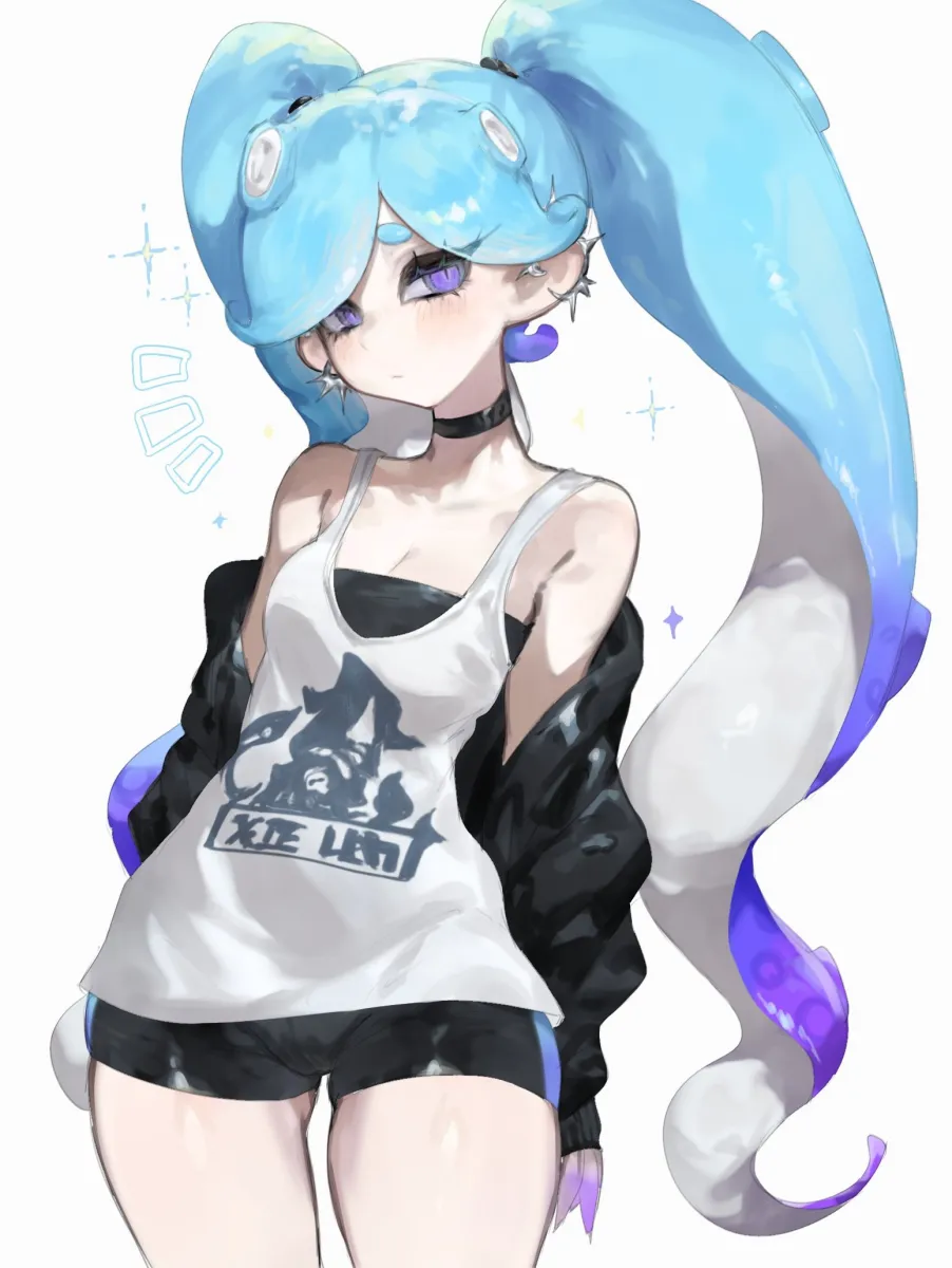 Octoling Player Character, Octoling Girl by Togetoge