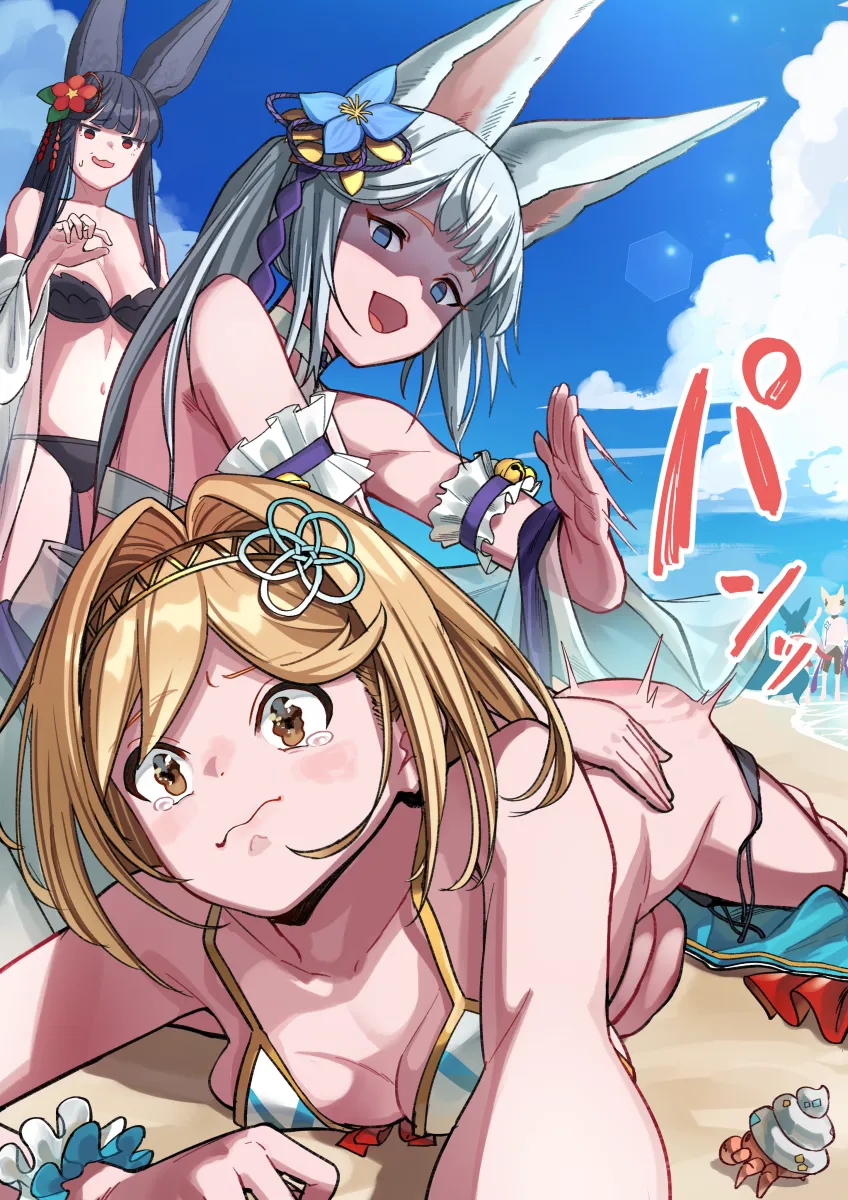 Djeeta (Granblue Fantasy), Djeeta (Summer) (Granblue Fantasy) by Kkkaaa4444