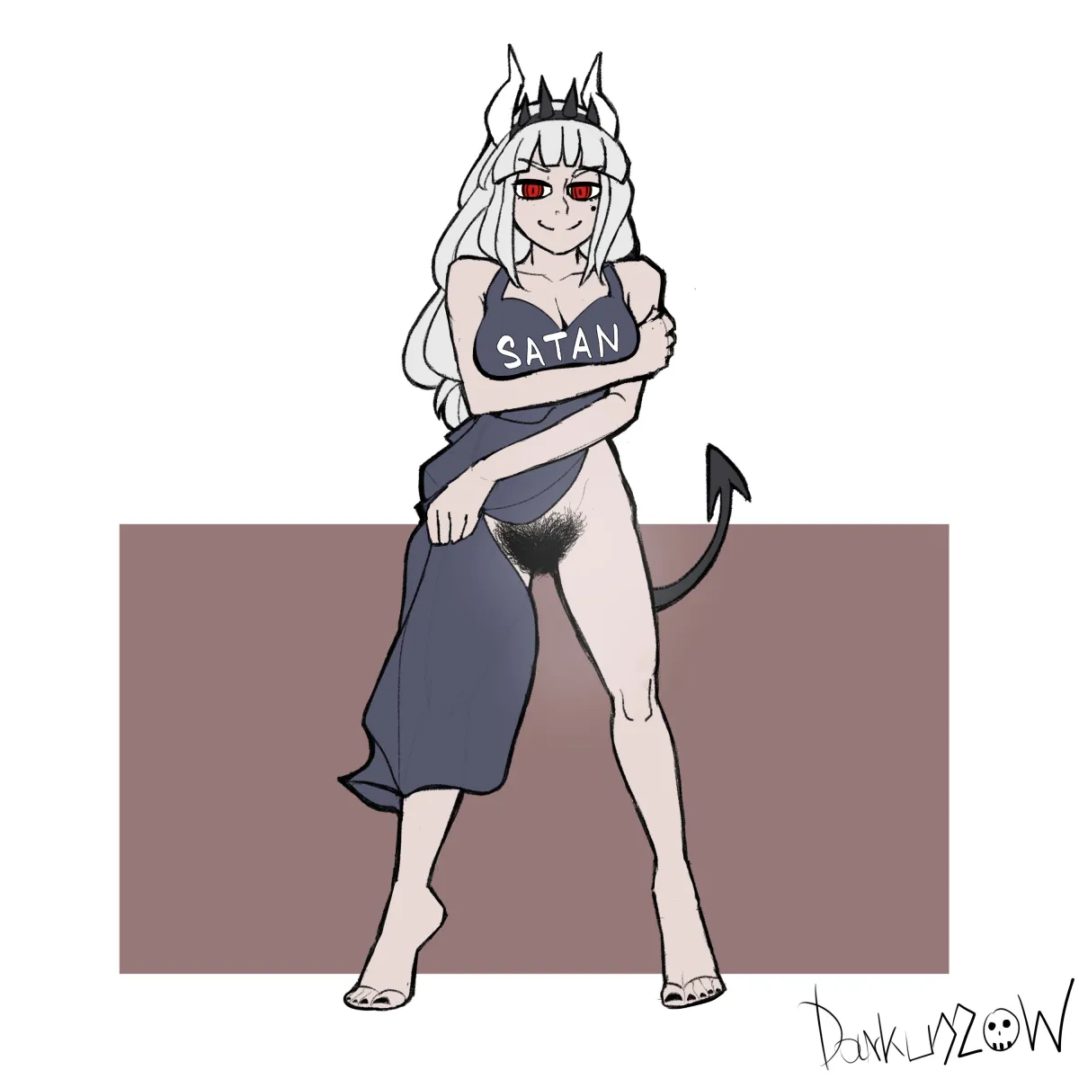 Lucifer (Helltaker) by Darkuszow