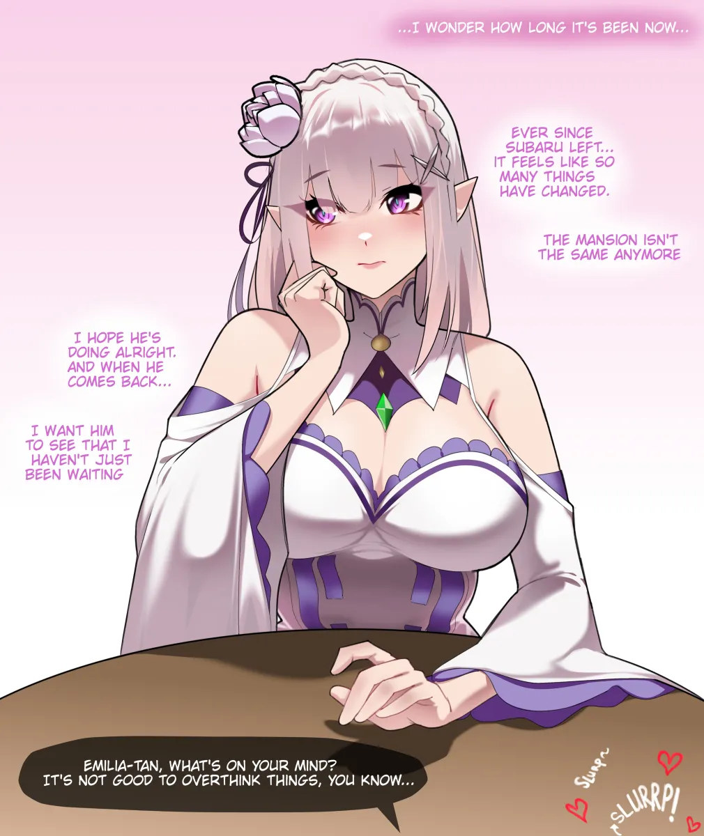 Emilia (Re:zero) by Archimedesu99