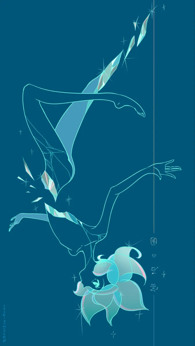 Phosphophyllite by Nukumorineko