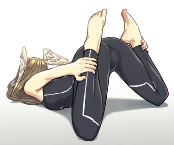 Hand On Own Leg