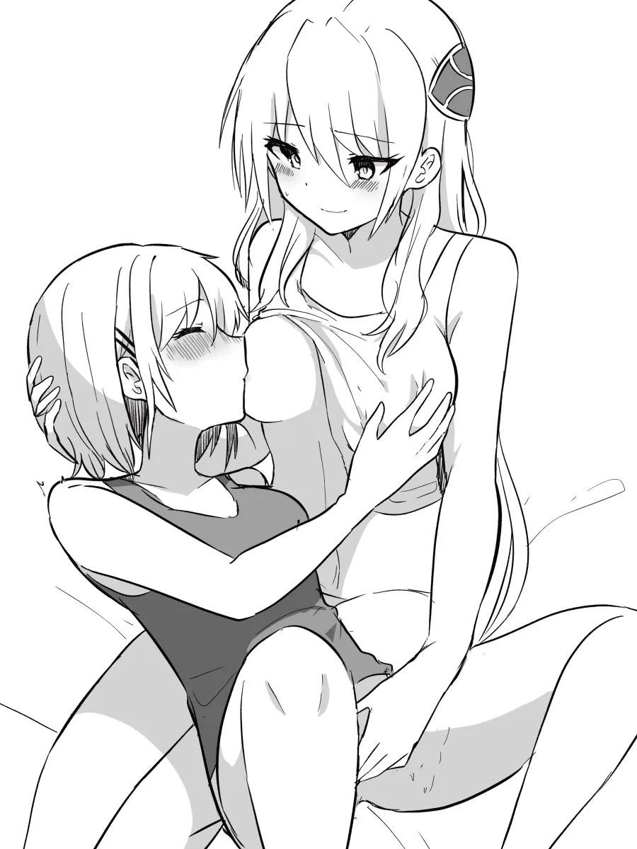 Kayamori Ruka, Shirakawa Yuina by Puyopiku