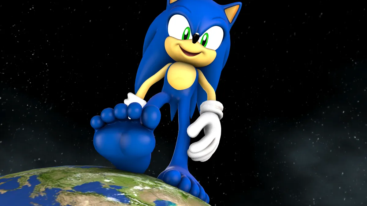 Sonic The Hedgehog by Bluehulkhog