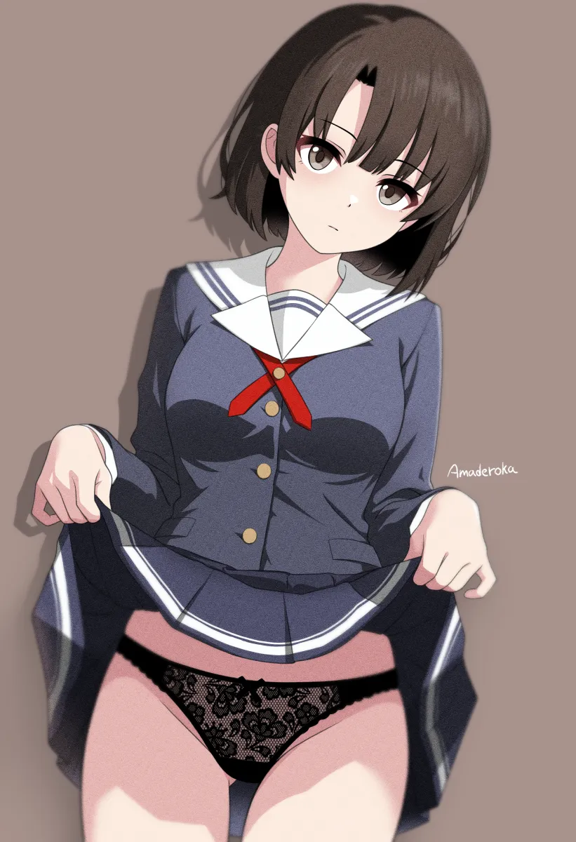 Katou Megumi by Amaderoka