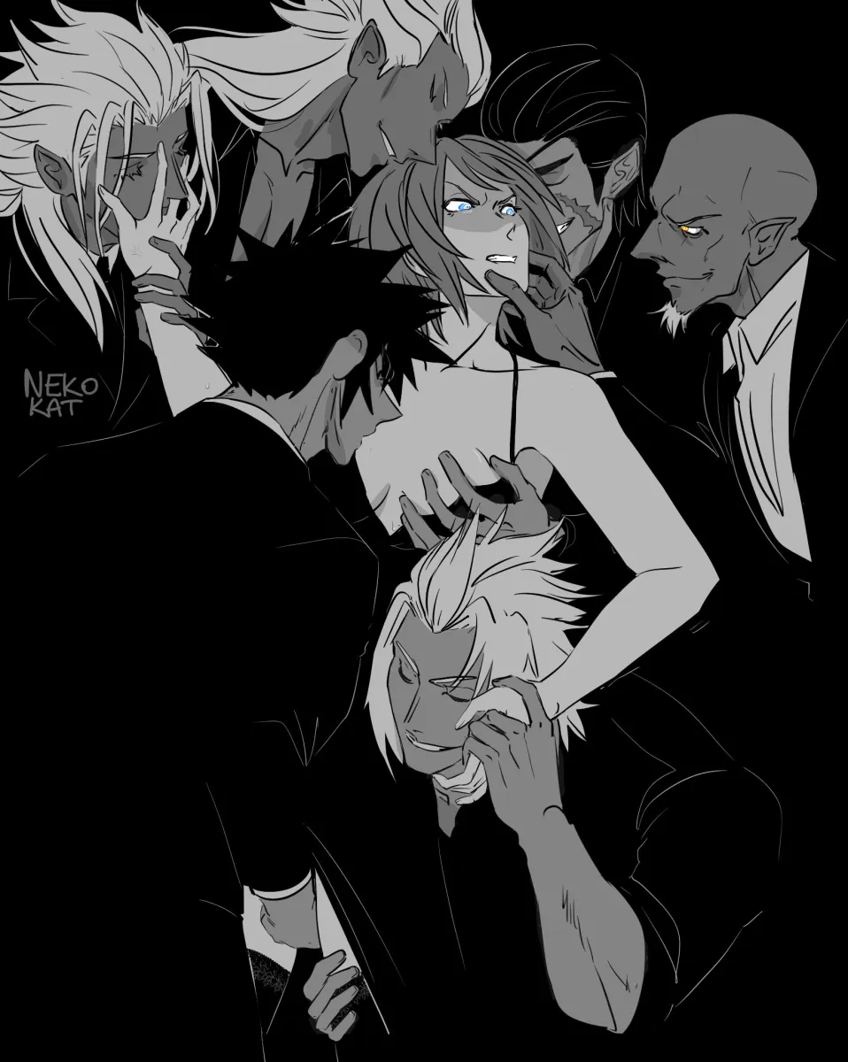 Aqua (Kingdom Hearts), Xemnas by Nekokat42