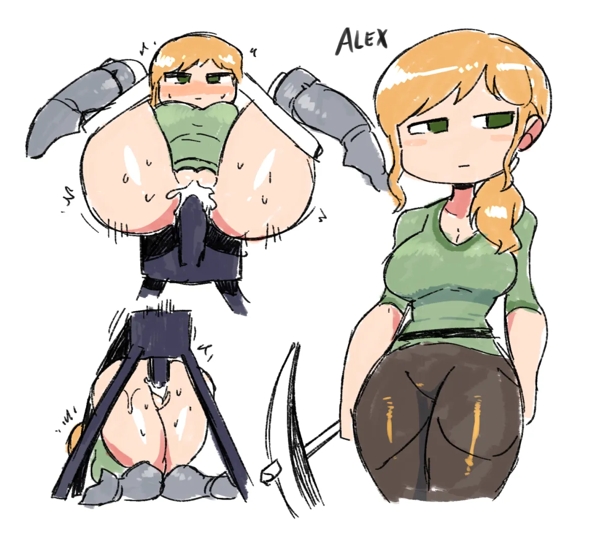 Alex (Minecraft), Enderman by Rariatto (Ganguri)