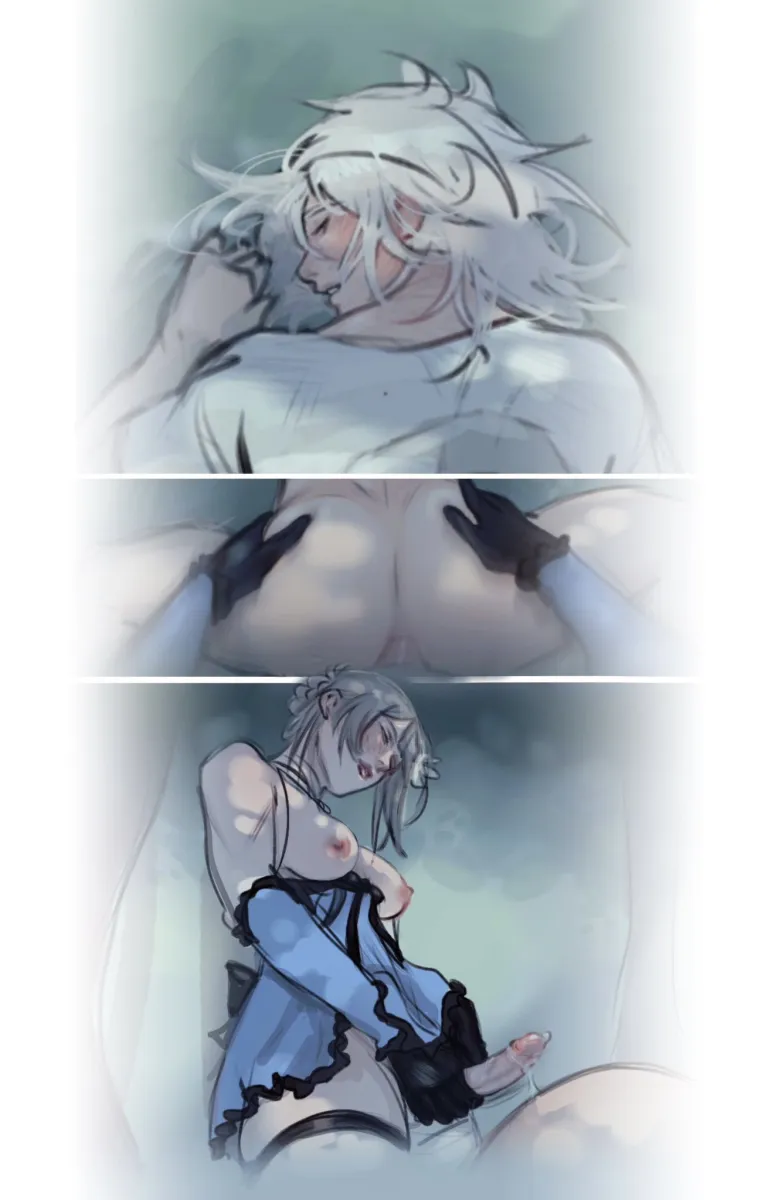 Kaine (Nier), Nier (Brother) by Cursoulla