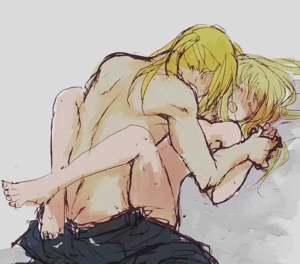 Edward Elric, Winry Rockbell by Tsukuda0310