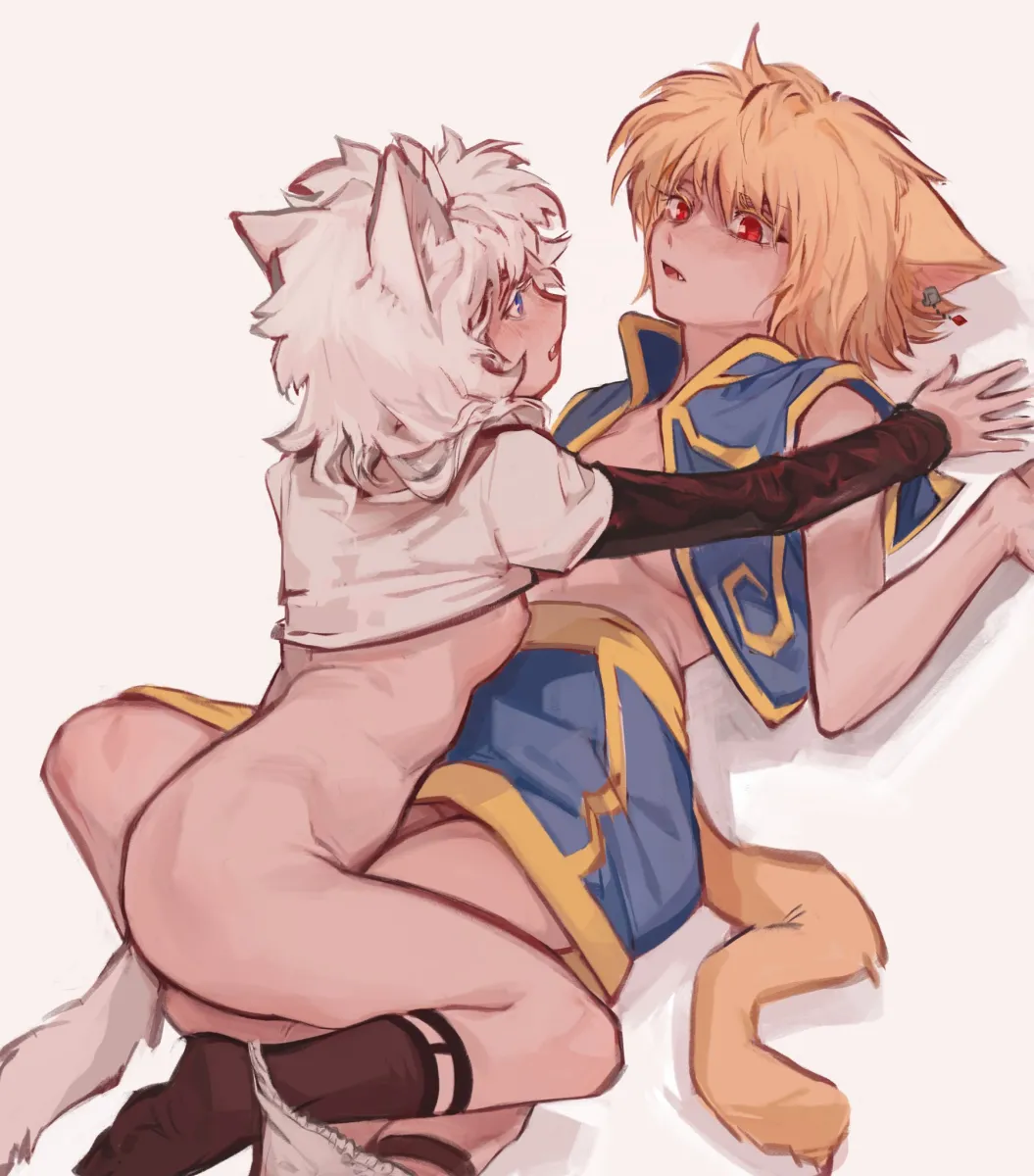 Killua Zoldyck, Kurapika by Ik18166181Ik