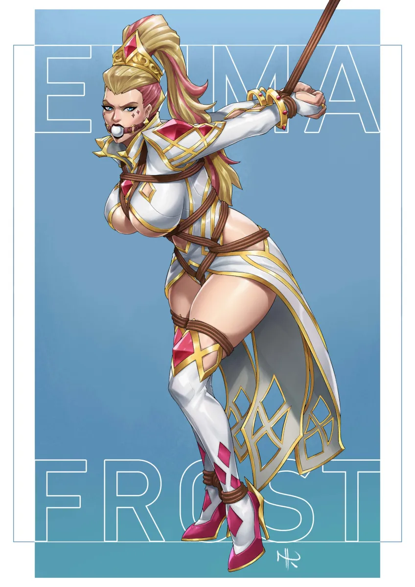 Emma Frost, Emma Frost (Queen Of Diamonds) by Nyrokami