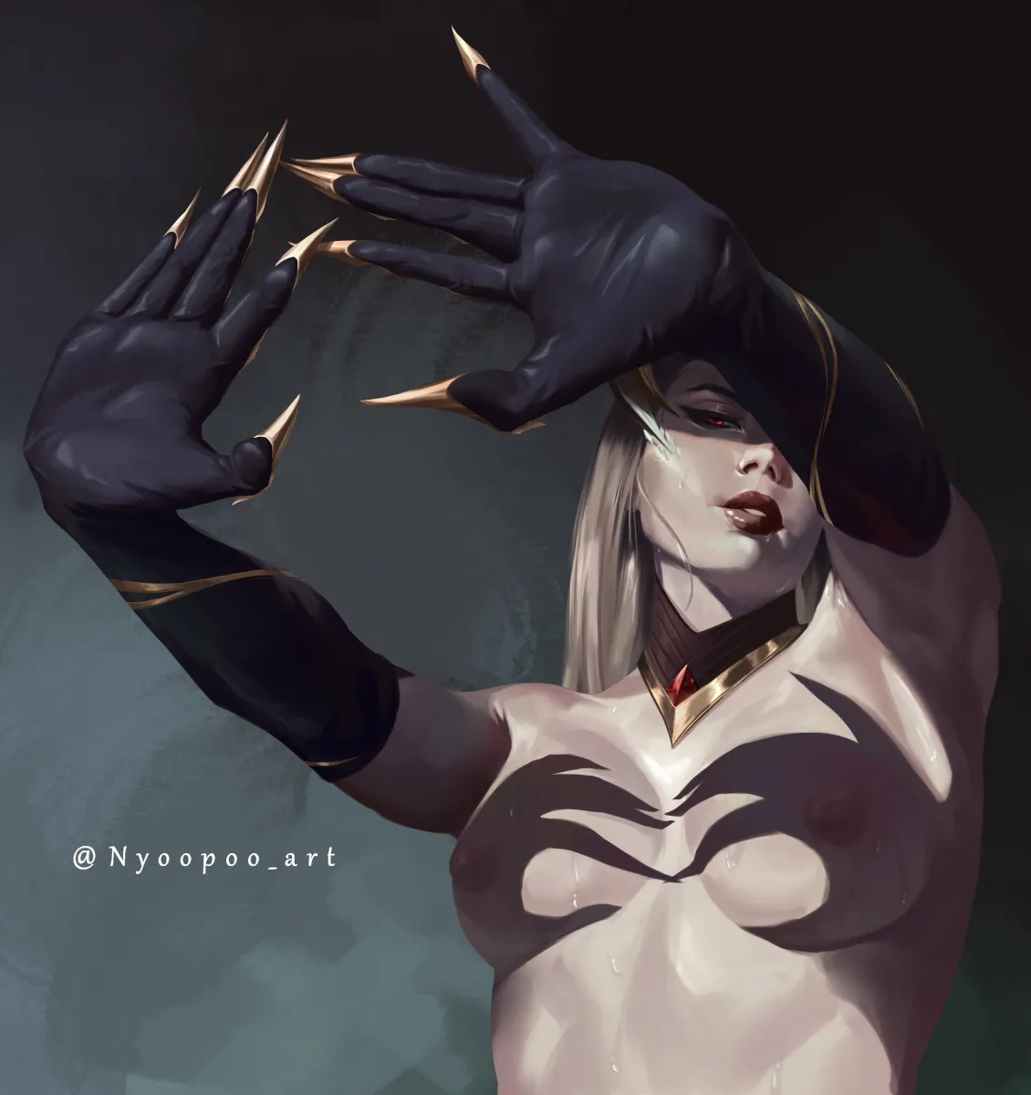 Evelynn (League), Coven Evelynn by Nyoopoo