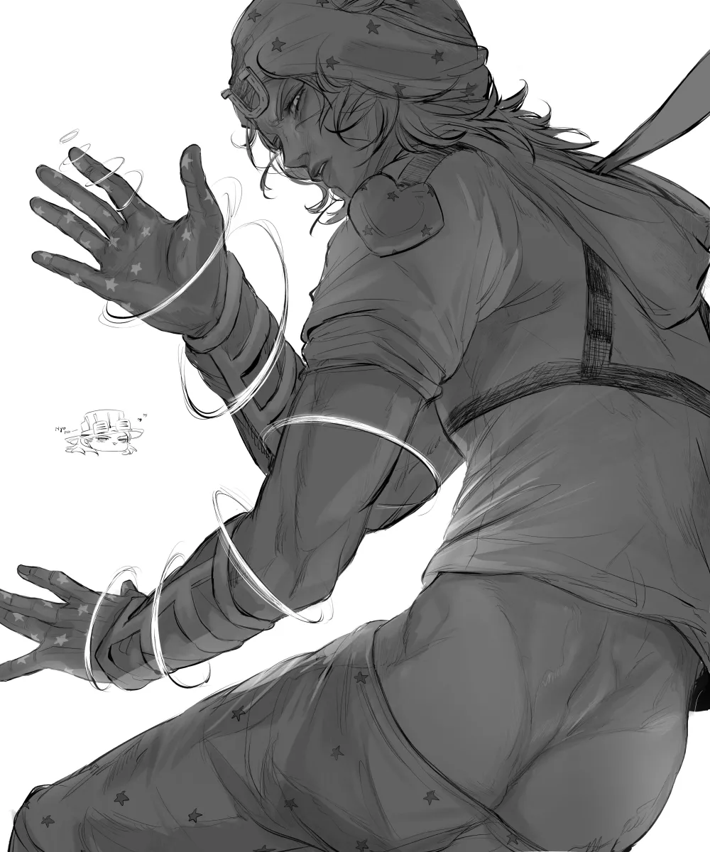 Johnny Joestar by Amarugaronfox