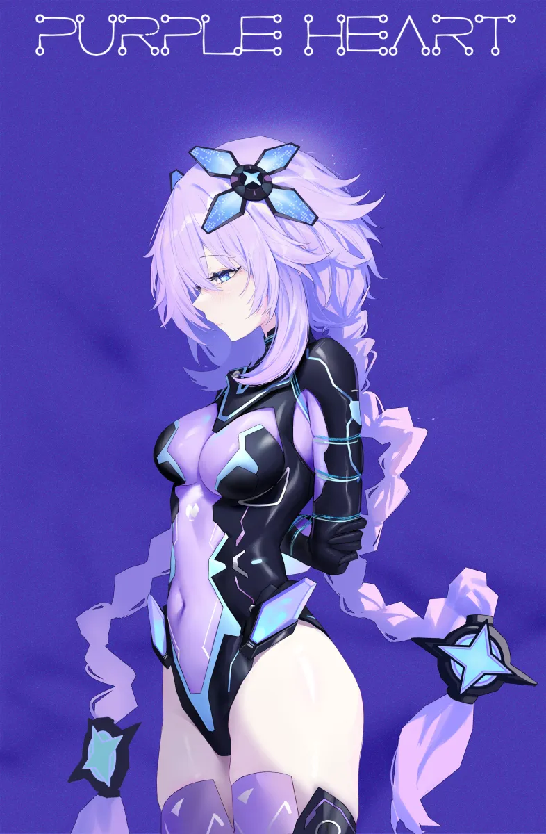 Purple Heart (Neptunia) by Butuo (Butuo13)