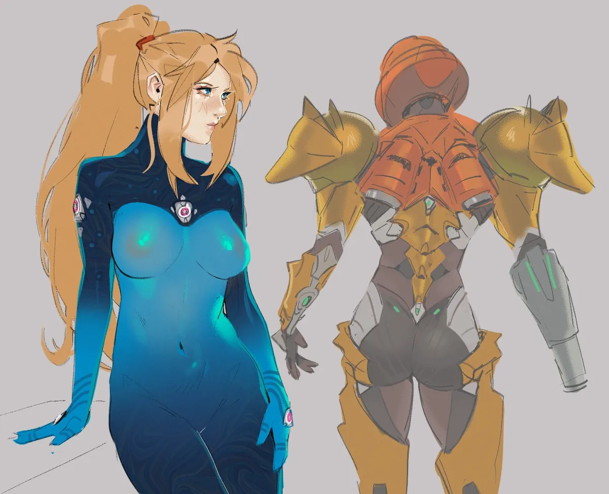 Samus Aran by Grozanu