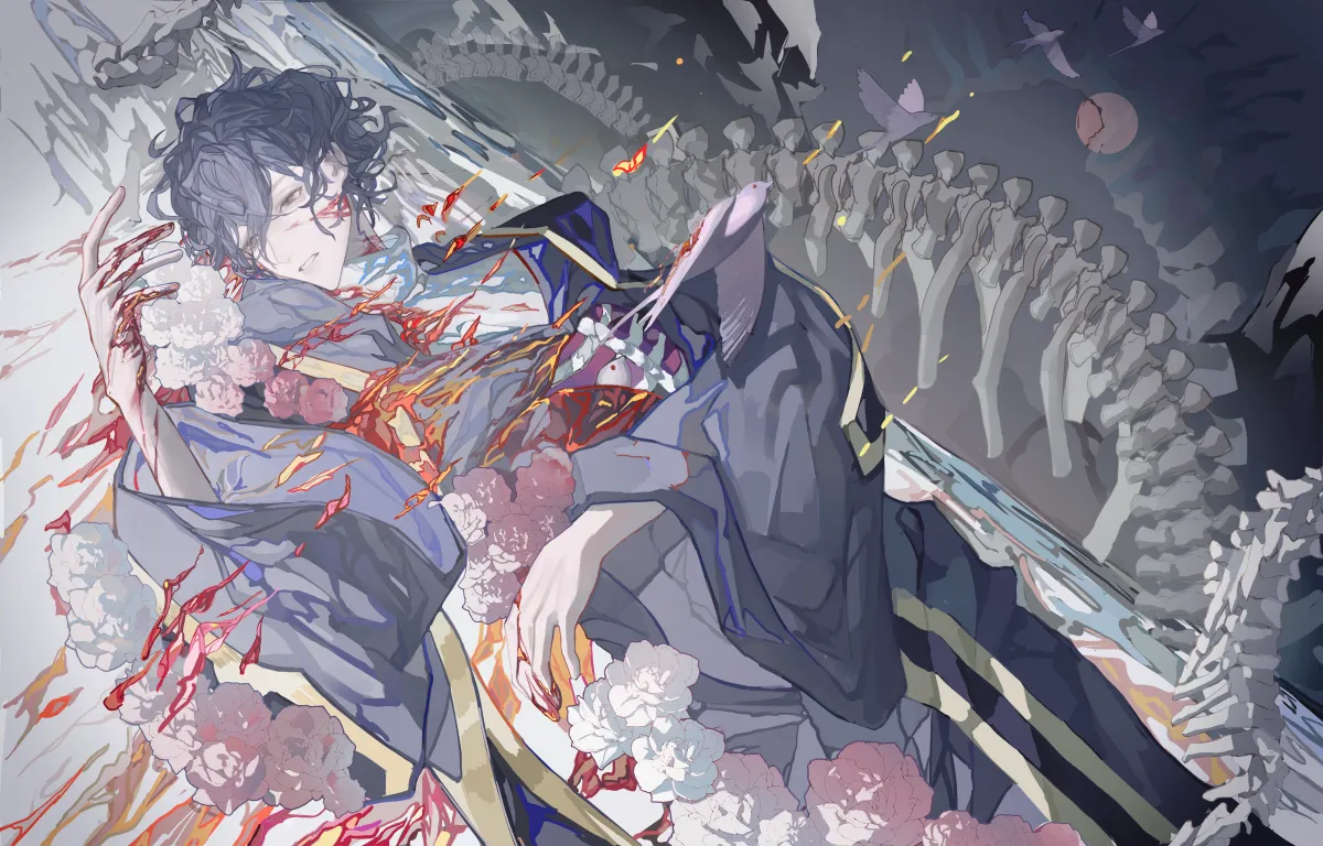 Hatsutori Hajime, Utsugi Noriyuki by Yuxia
