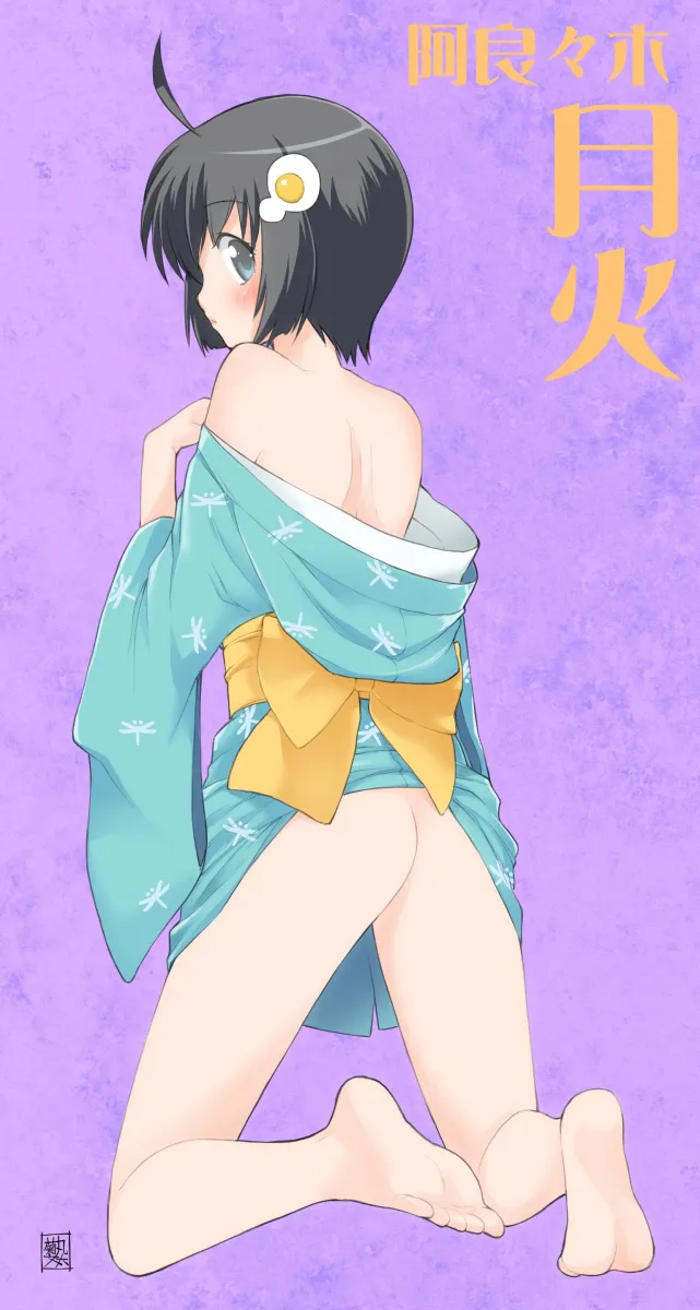 Araragi Tsukihi by Kikumaru Bunta