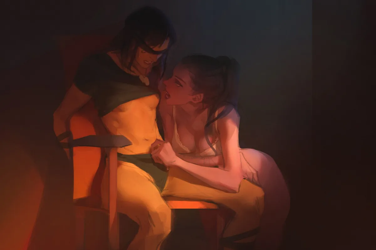 Widowmaker (Overwatch), Pharah (Overwatch) by Efferwescent