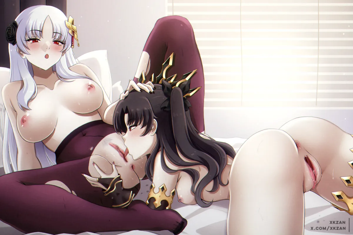 Ishtar (Fate), Philia (Fate) by Xkzan