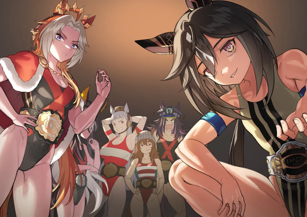Gold Ship (Umamusume), Orfevre (Umamusume) by Fukuro (Maruaru00)