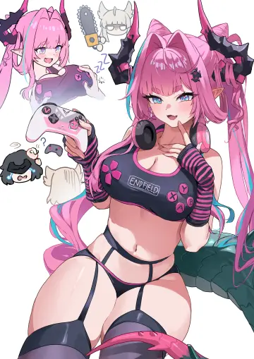 Perlica (Arknights) rule 34