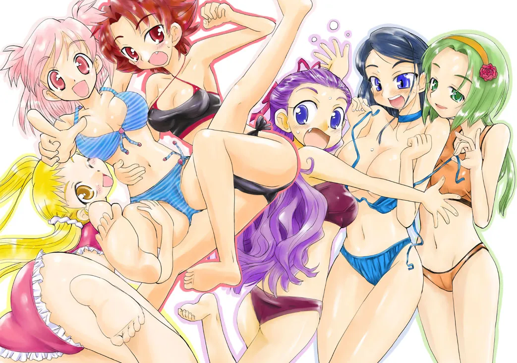 Yumehara Nozomi, Kasugano Urara (Precure) by Yuusei Honpo
