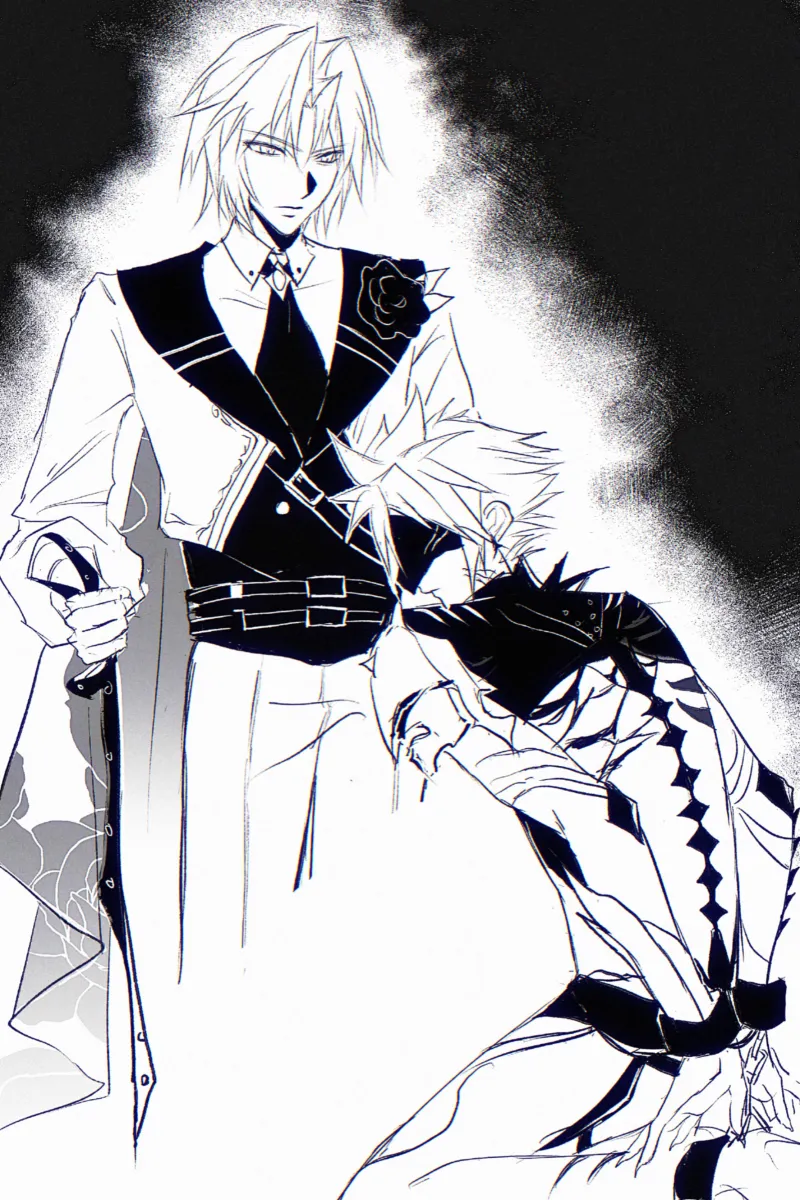 Cloud Strife, Sephiroth by 3 3Lecho