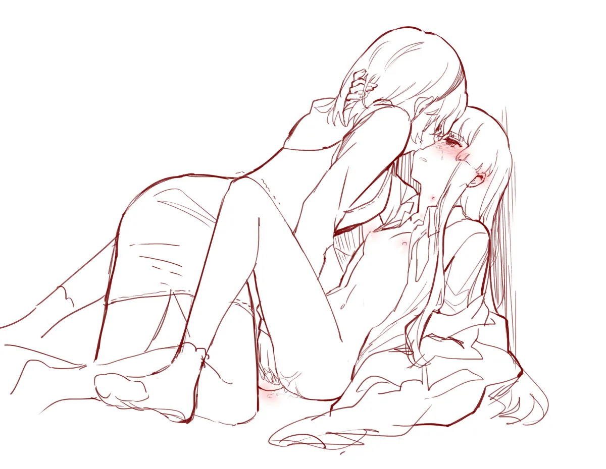 Furude Rika, Houjou Satoko by Usamin (Megumikira)