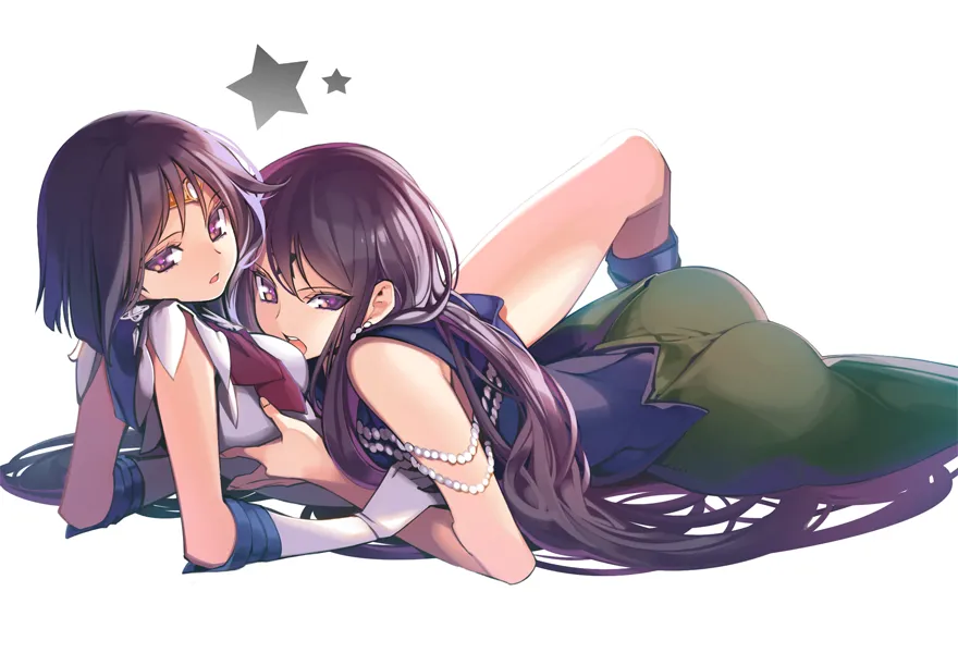 Tomoe Hotaru, Sailor Saturn by Popqn