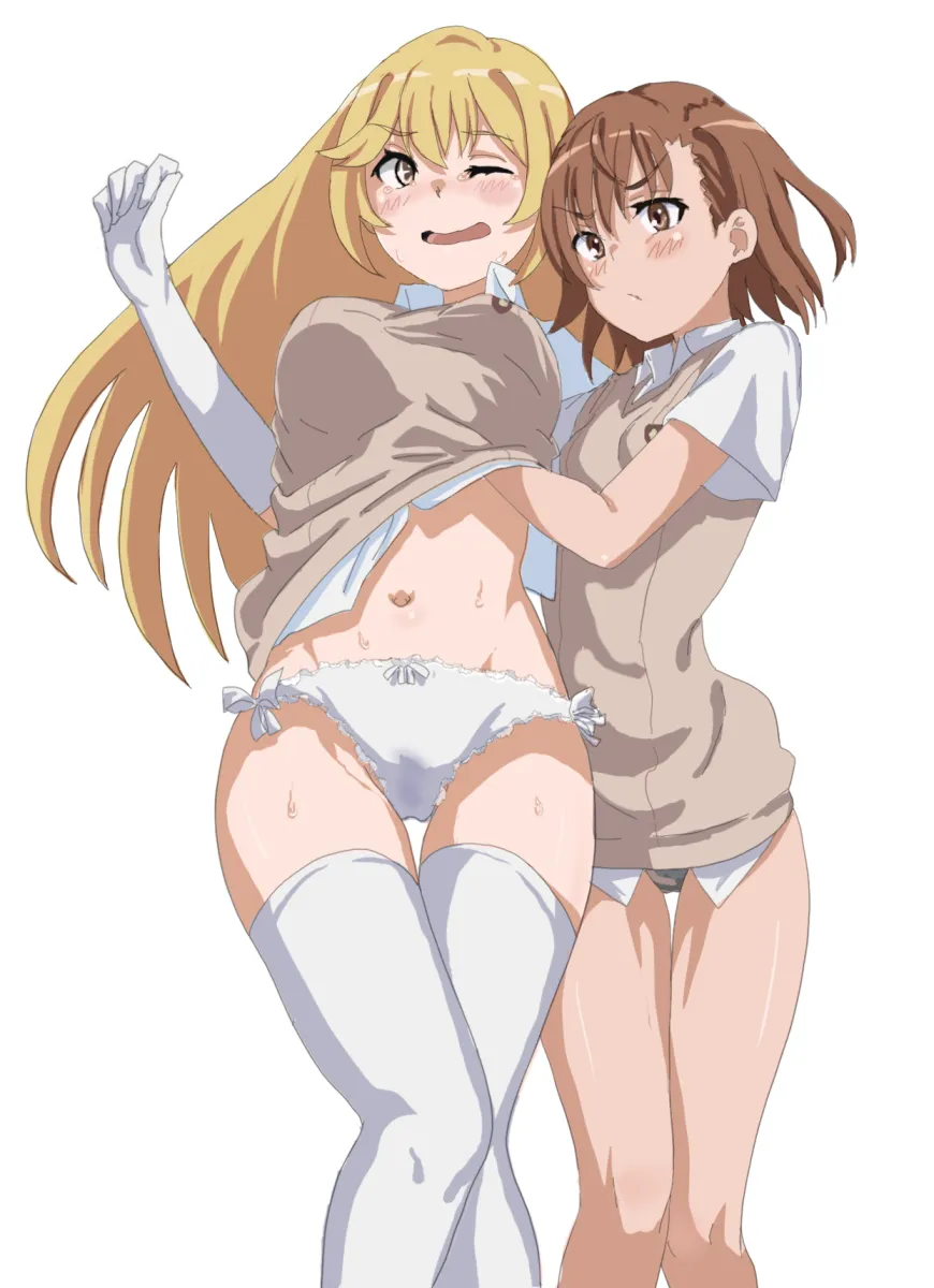 Misaka Mikoto, Shokuhou Misaki by Mitsunari (708154)