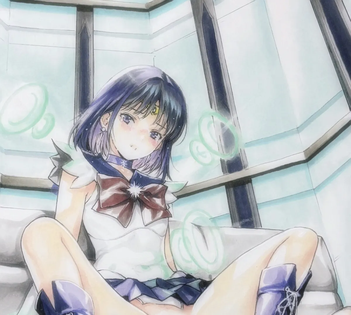 Tomoe Hotaru, Sailor Saturn by Katsu (24791909)