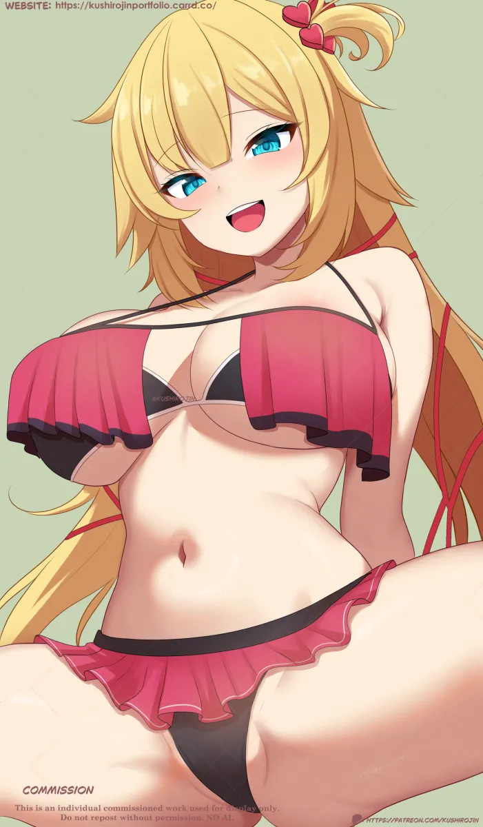 Akai Haato, Akai Haato (Hololive Summer 2019) by Kushiro Jin