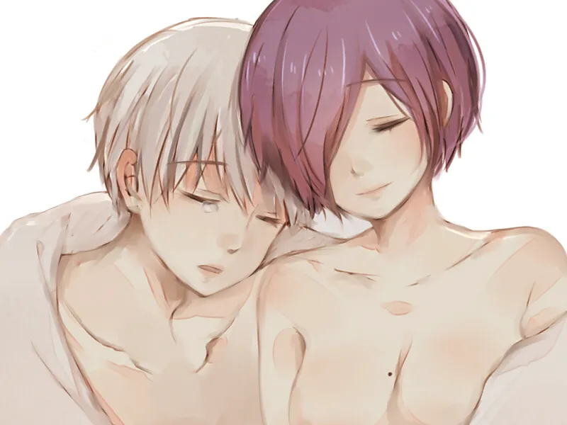 Kaneki Ken, Kirishima Touka by Kotochi Re