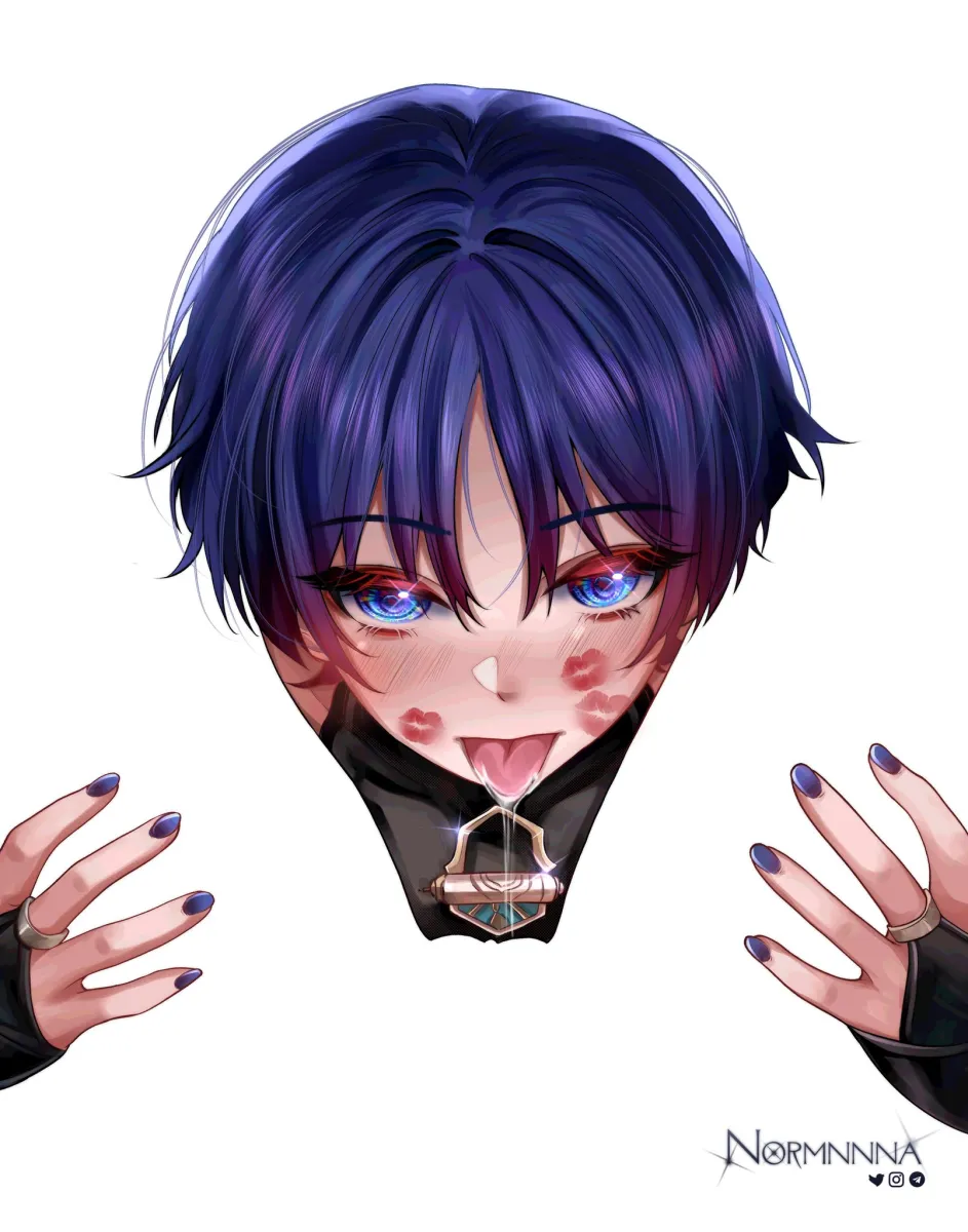 Scaramouche (Genshin Impact), Wanderer (Genshin Impact) by Normnnna