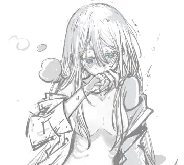 Long Hair Between Eyes