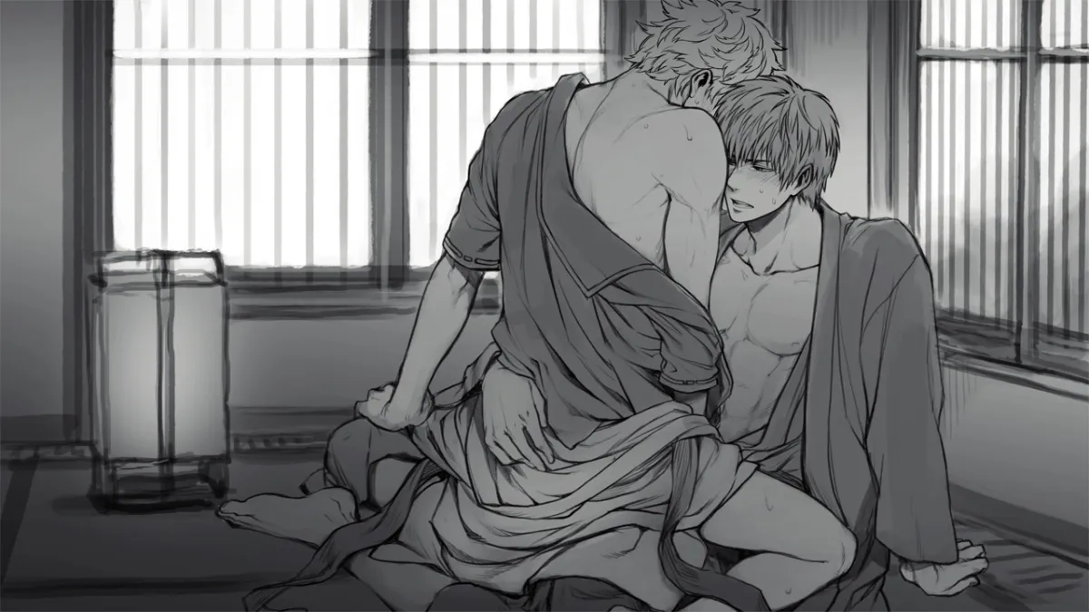 Sakata Gintoki, Hijikata Toushirou by Tkr (Lovedelic99)