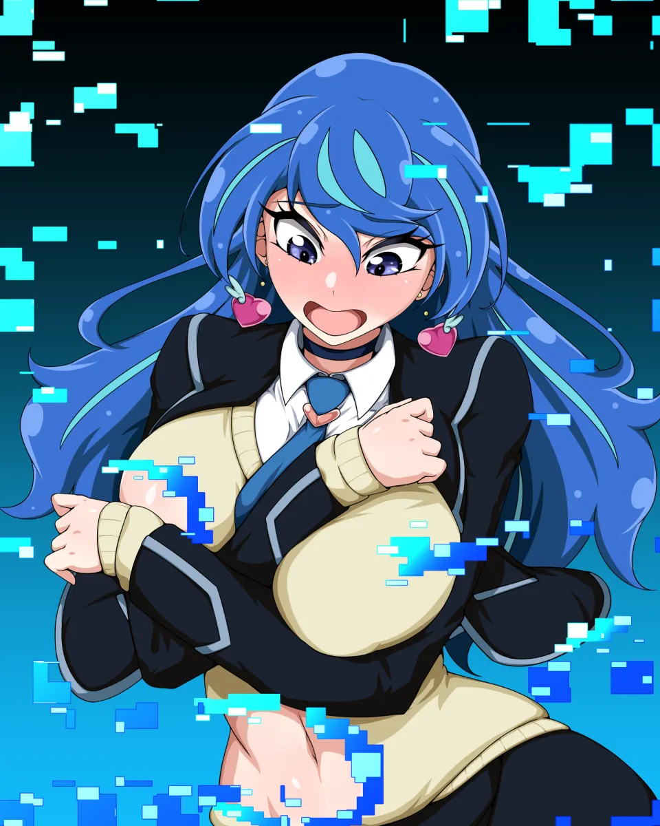 Zaizen Aoi, Blue Angel (Yu-Gi-Oh!) by Led (Pixiv190491)
