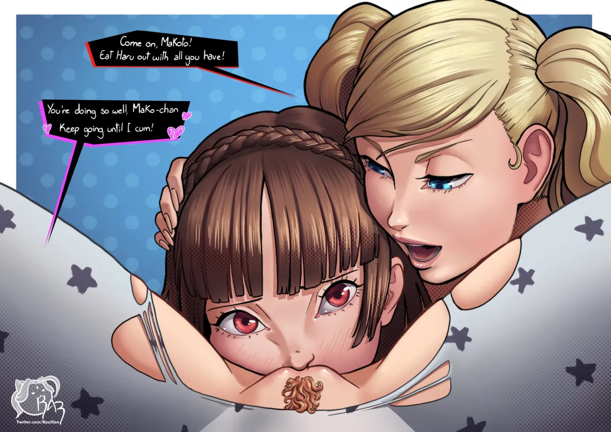 Takamaki Ann, Niijima Makoto by Razillon