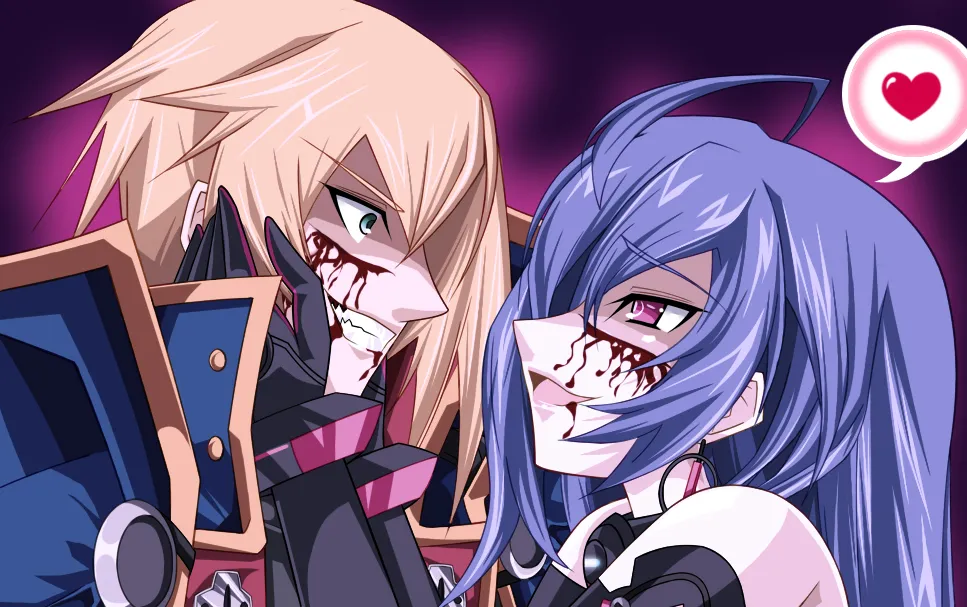 Jin Kisaragi, Iris Heart (Neptunia) by Eien No Kurayami