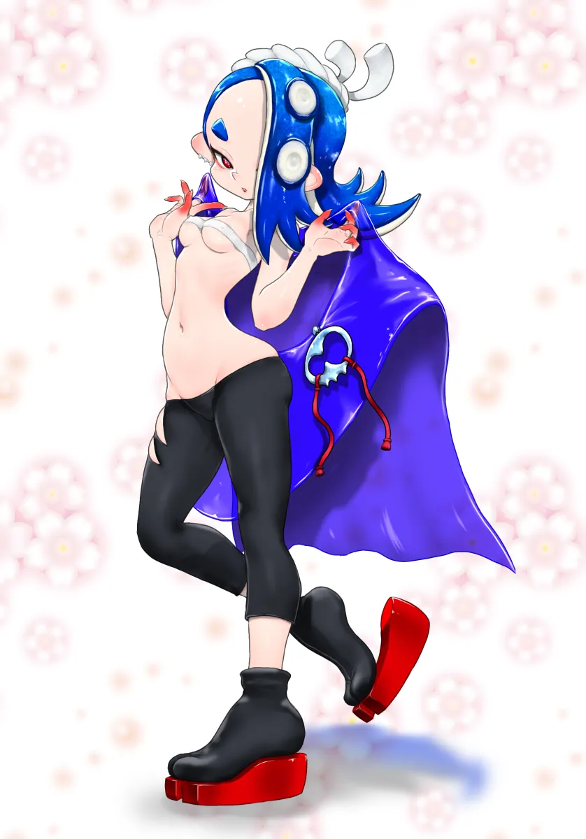 Shiver (Splatoon), Shiver (Deep Cut Outfit) (Splatoon) by Koharu2.5