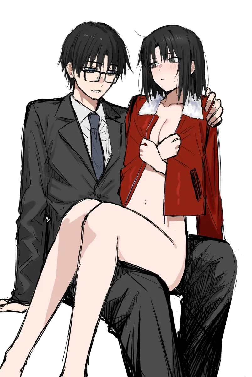 Ryougi Shiki, Kokutou Mikiya by Egomeshi
