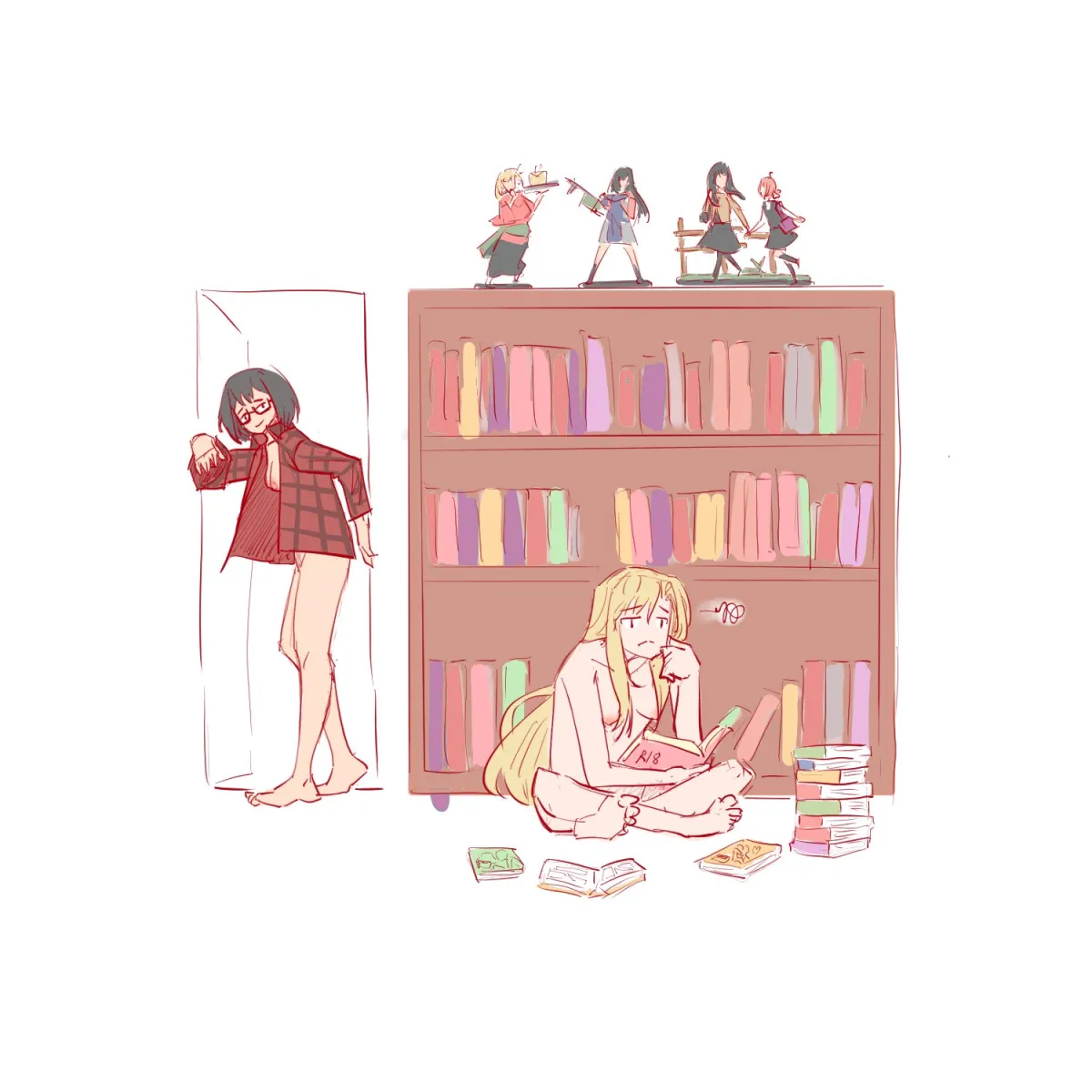 Nishikigi Chisato, Inoue Takina by Anjuro Zeeku