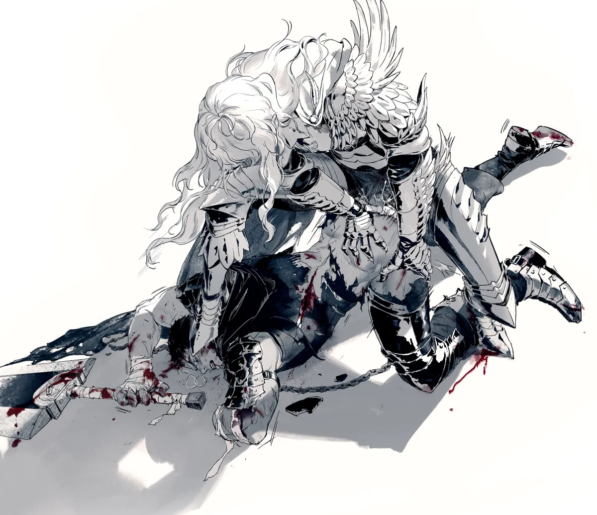 Guts (Berserk), Griffith (Berserk) by Luluzhang998873