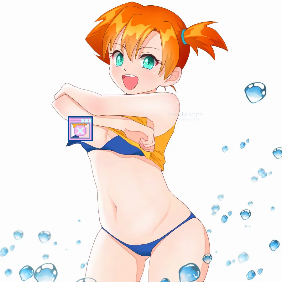 Misty (Pokemon) by Omochi Popo