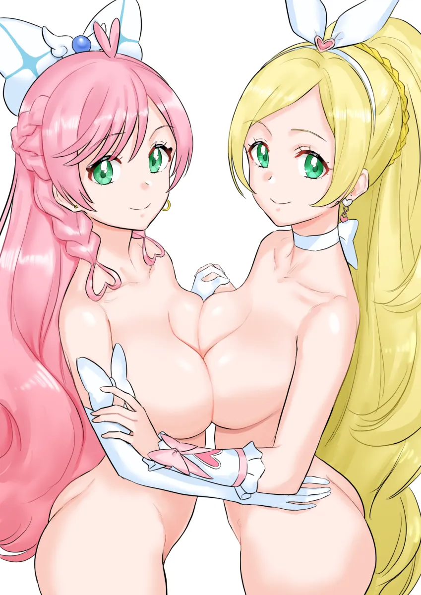 Nijigaoka Mashiro, Minamino Kanade by Kuppipi Ramutarou