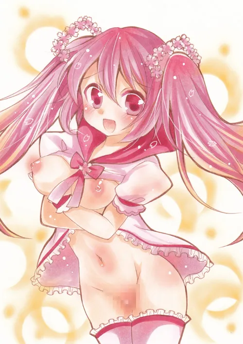 Hatsune Miku, Sakura Miku by Piyosuka